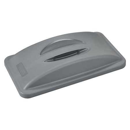 Global Industrial Flat Lid, Gray, Plastic, 20 W/Dia 261904GY